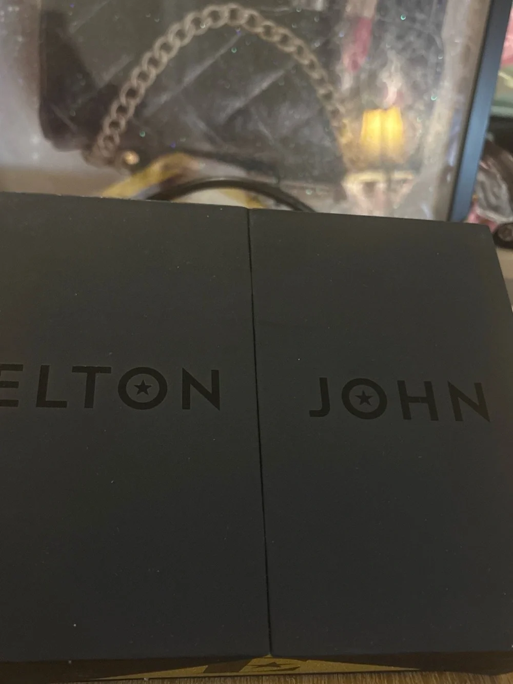 Elton John Women's Oval Sunglasses in Gray, comes w/ COA